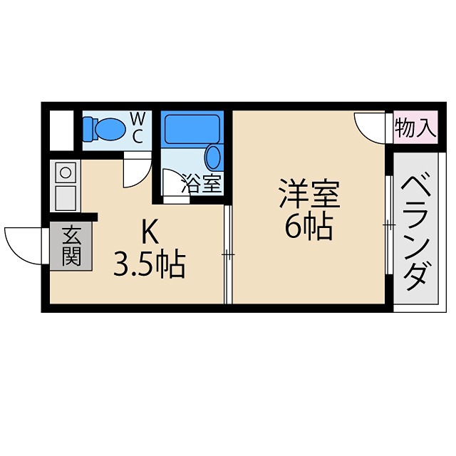 寿ハイツ 間取り