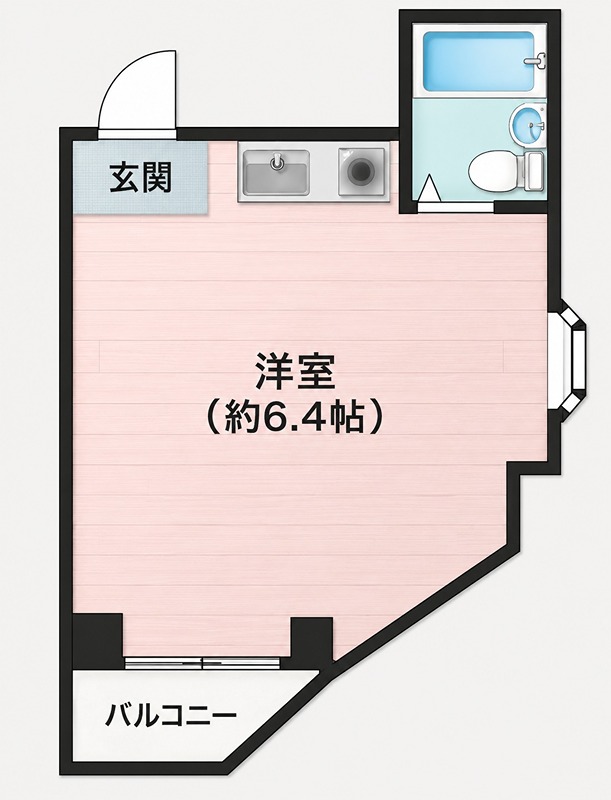 ハマンション枚方元町 間取り