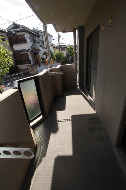 ソシアハイツオクダ ベランダ