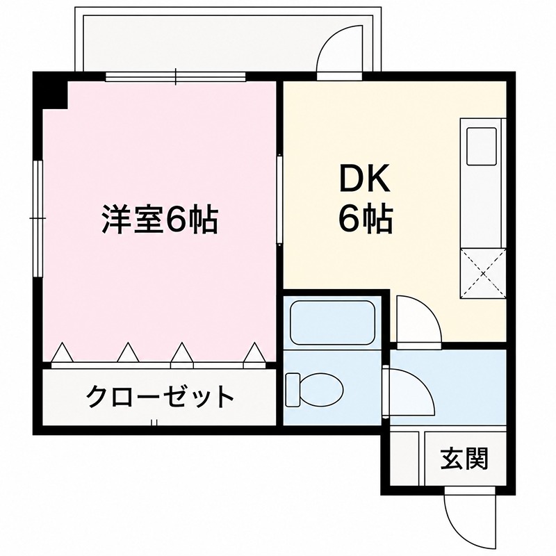 ジョイフルくずはⅡ 間取り