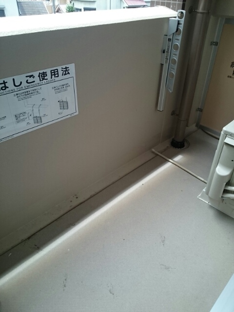 藤阪東レジデンス八弘 ベランダ