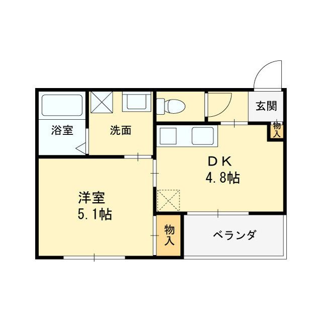 サムペアーズ 間取り