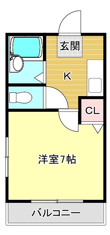 メゾンフラッグ 間取り