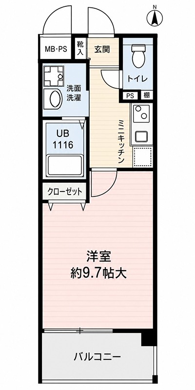 イー・ウエスト 間取り