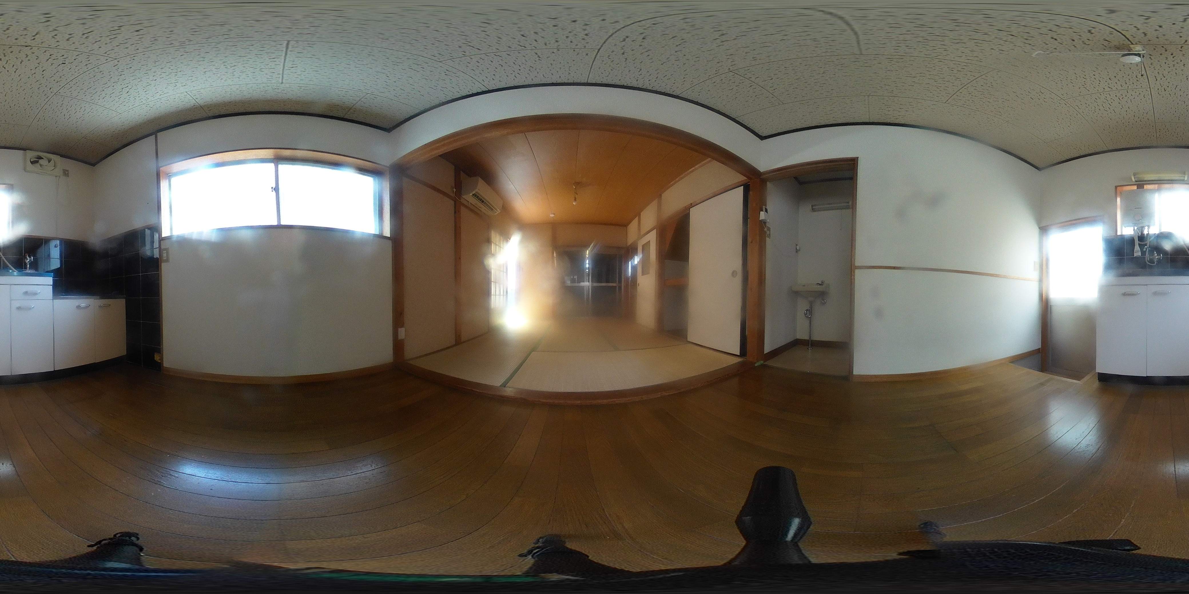 天の川二戸一　天之川町1-11　右側貸家 キッチン