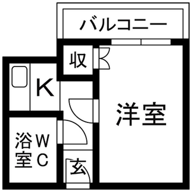 アートハイツ西崎 間取り