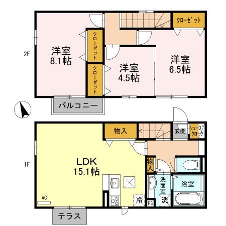 ベルセゾン  間取り
