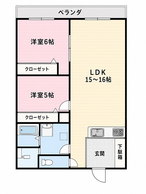 グリーンハウス枚方 間取り