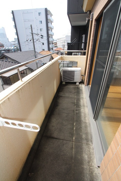 マンション桃 ベランダ