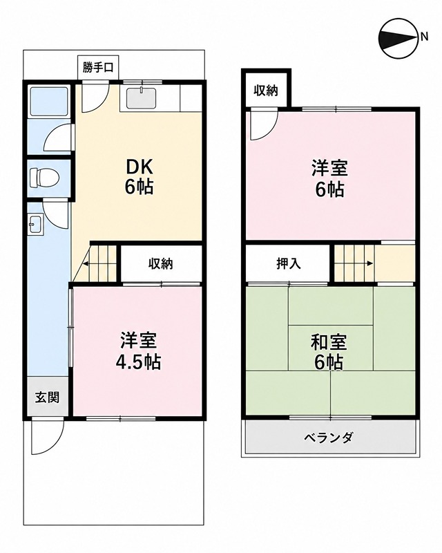 村野東町29-24　 間取り
