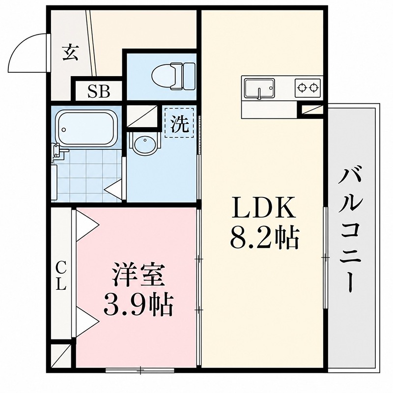 ソリティア光善寺 間取り