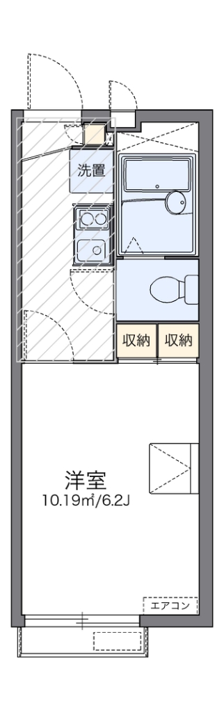 レオパレスたんぽぽ 間取り