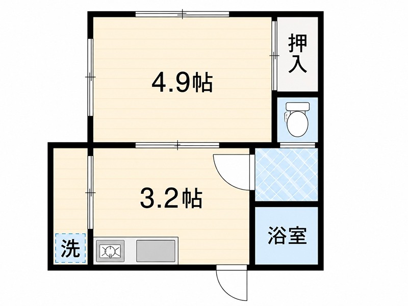 殿山ハイツ 間取り