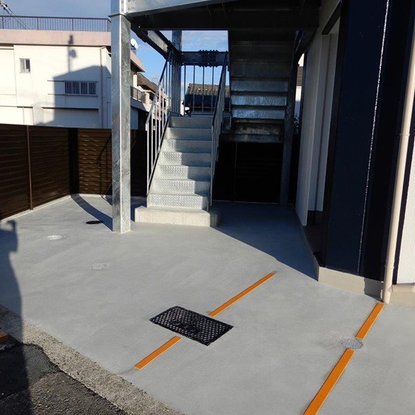 三栗三熊ハイツ 玄関