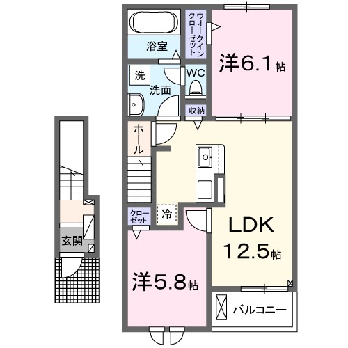 メゾン　ド　ルポ 間取り