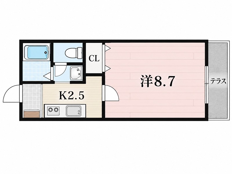 インペリアルビレッジ C 間取り