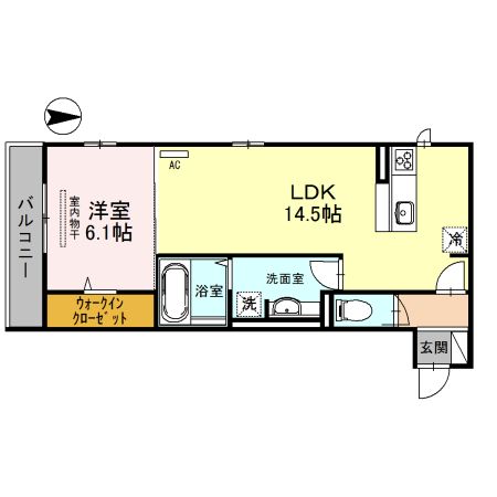 プランドールⅠ 間取り