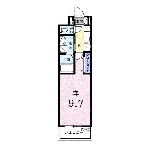 アンジュ　ド　ボヌール　香里園 間取り