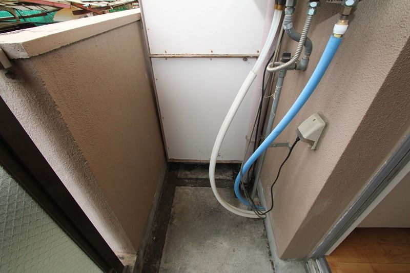 志智マンション ベランダ