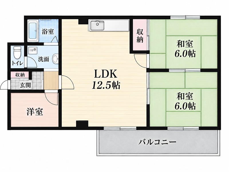 くずはグリーンハイツ 間取り