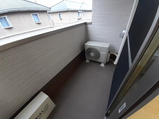 グランソレイユ楠葉Ⅲ ベランダ