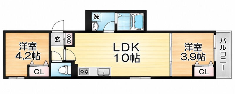 D porta annex 間取り