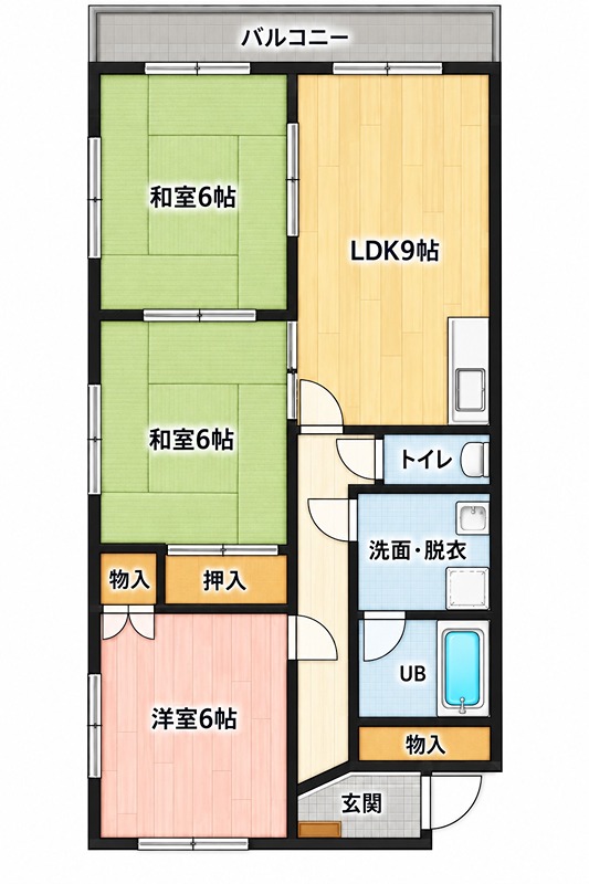グランドコーポL 間取り