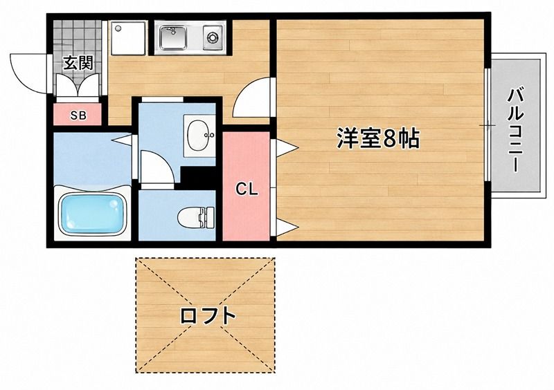 コンフォートビレッジ A 間取り