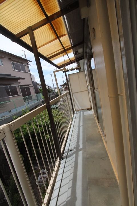 谷嶋ハイツ ベランダ