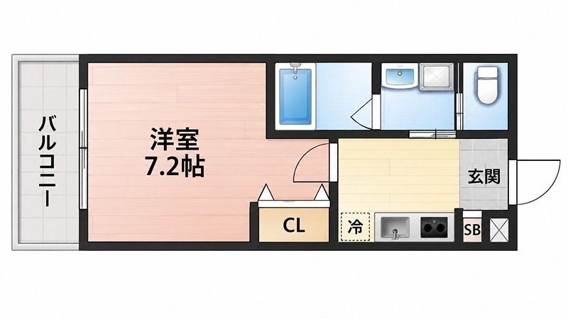 ALEGRIA枚方公園Ⅱ 間取り