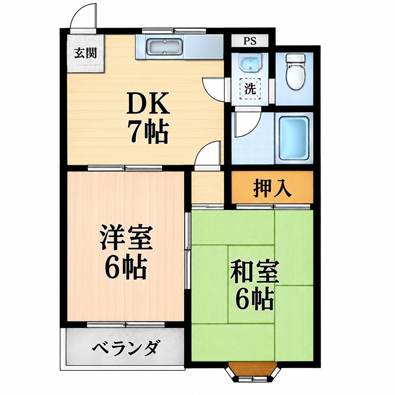 グレイス東香里 間取り