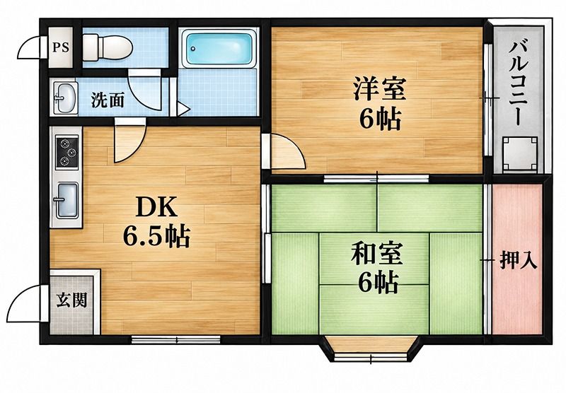 グレイス東香里 間取り