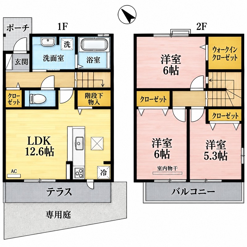 テラス星ヶ丘 間取り