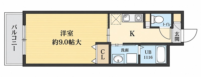 ルーセントオーデン枚方 間取り