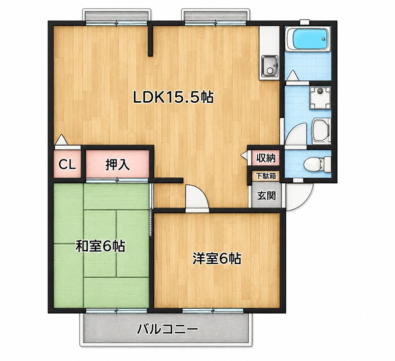 サンライフ山戸 間取り