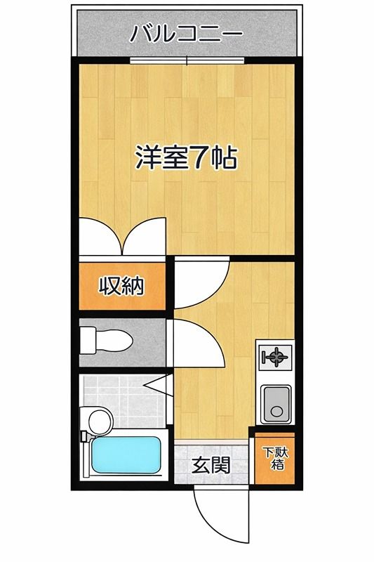 コンフォート長尾 間取り