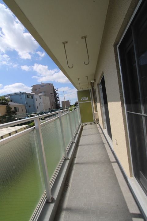枚方ハイツ2号棟 ベランダ