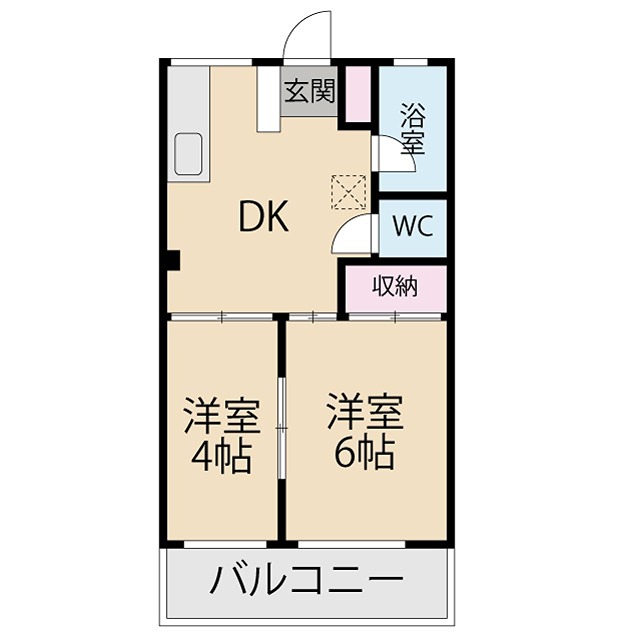マンション香楽 間取り