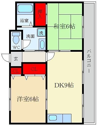 サンハイム渚 間取り