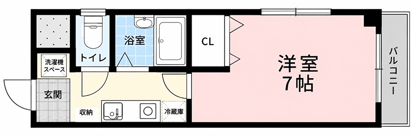 PEBBLE-COAT・KUZUHA 間取り