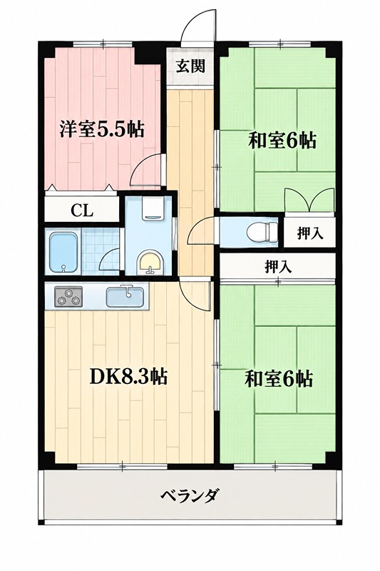 ハイコーポ京阪 間取り