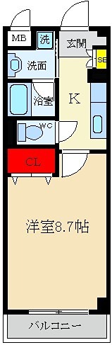 パスライト枚方香里園 間取り