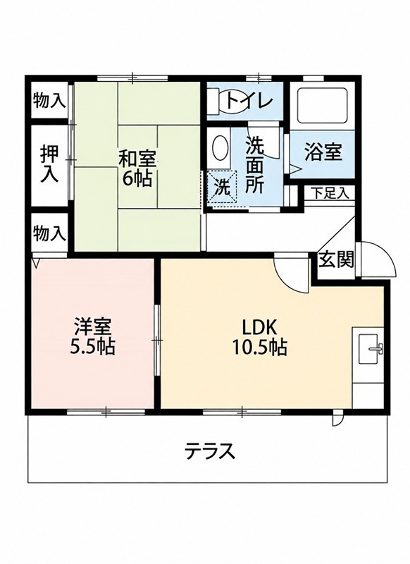 エクセル春日A 間取り