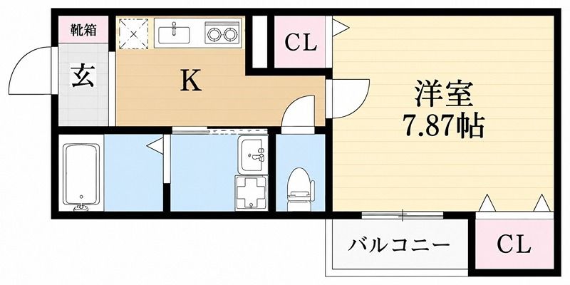 シエルグランデ町楠葉 間取り