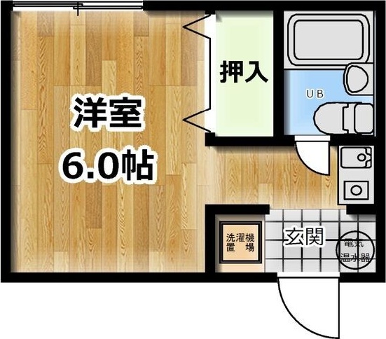 コーポラス禁野 間取り