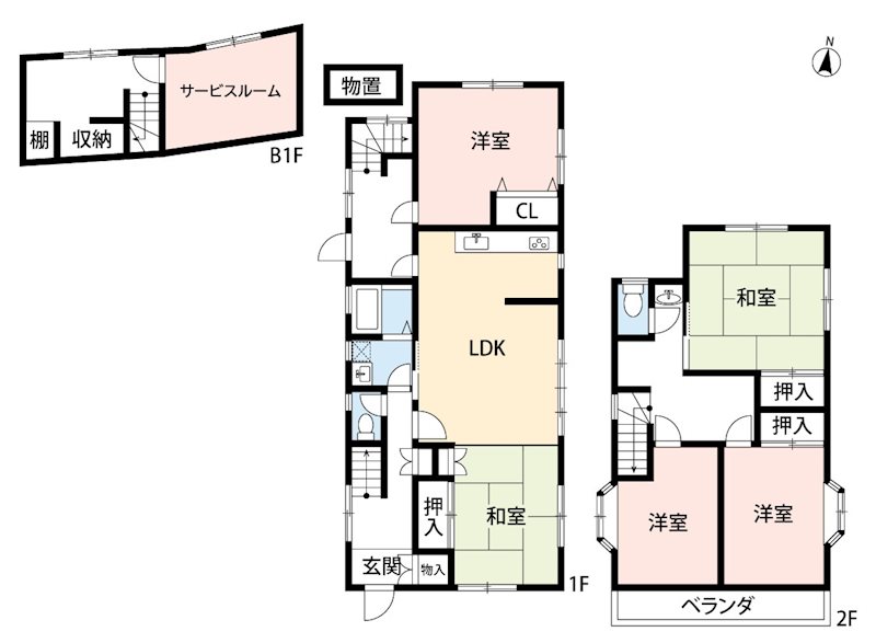 下小山田町戸建 間取り