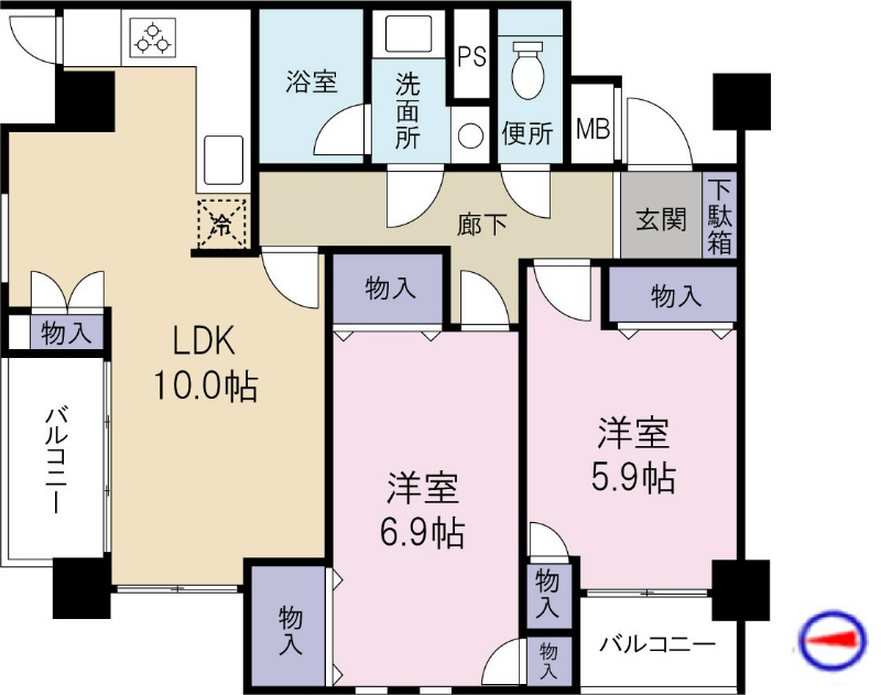 グレースコート 間取り