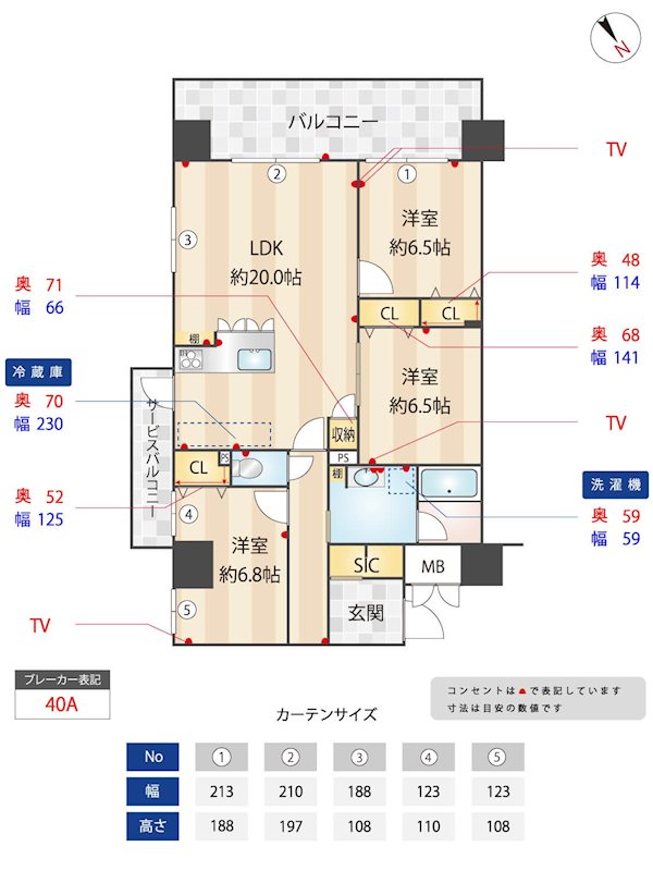 ニューガイア川崎№70 間取り