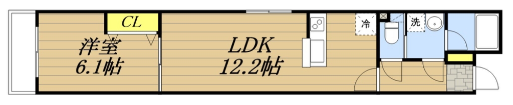 Ｆ．ＰａｒｋＲｅｓｉｄｅｎｃｅⅡ 間取り図