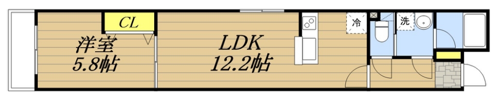 Ｆ．ＰａｒｋＲｅｓｉｄｅｎｃｅⅡ 間取り図